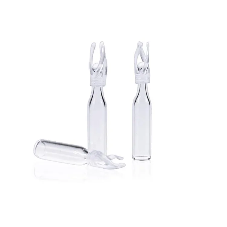 6x29mm Insert Clear Glass Conical Base with Polyspring.Thumbnail 1
