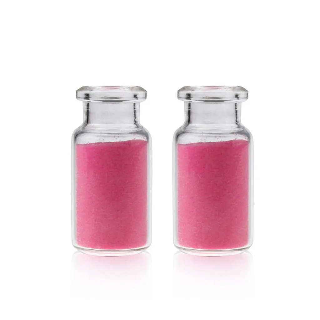 10mL Clear Glass 22.5x46mm Crimp Headspace Vial. 20mm Beveled Edge. Rounded-flat Bottom.Thumbnail 1
