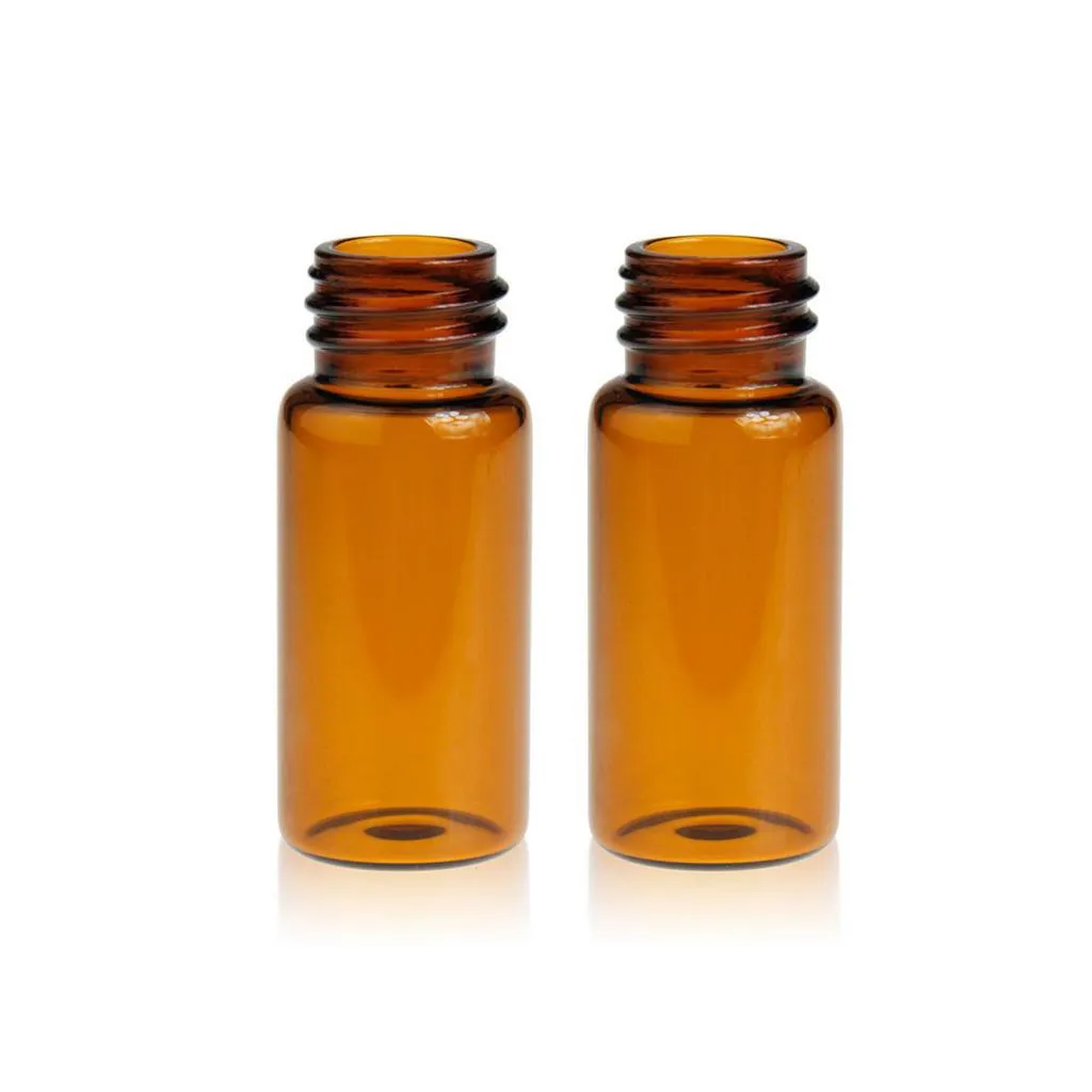 10mL Amber Glass 22x52mm 18-400 Screw Thread Sample Vial.Thumbnail 1
