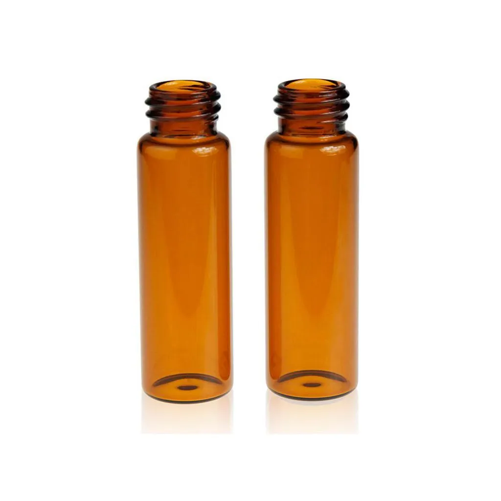 16mL Amber Glass 22x72.5mm 18-400 Screw Thread Sample Vial.Thumbnail 1