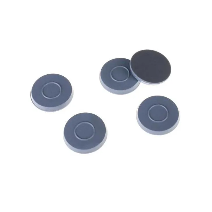 20mm Moulded Grey Butyl Septa one ring 3.0mm Thick.Thumbnail 1