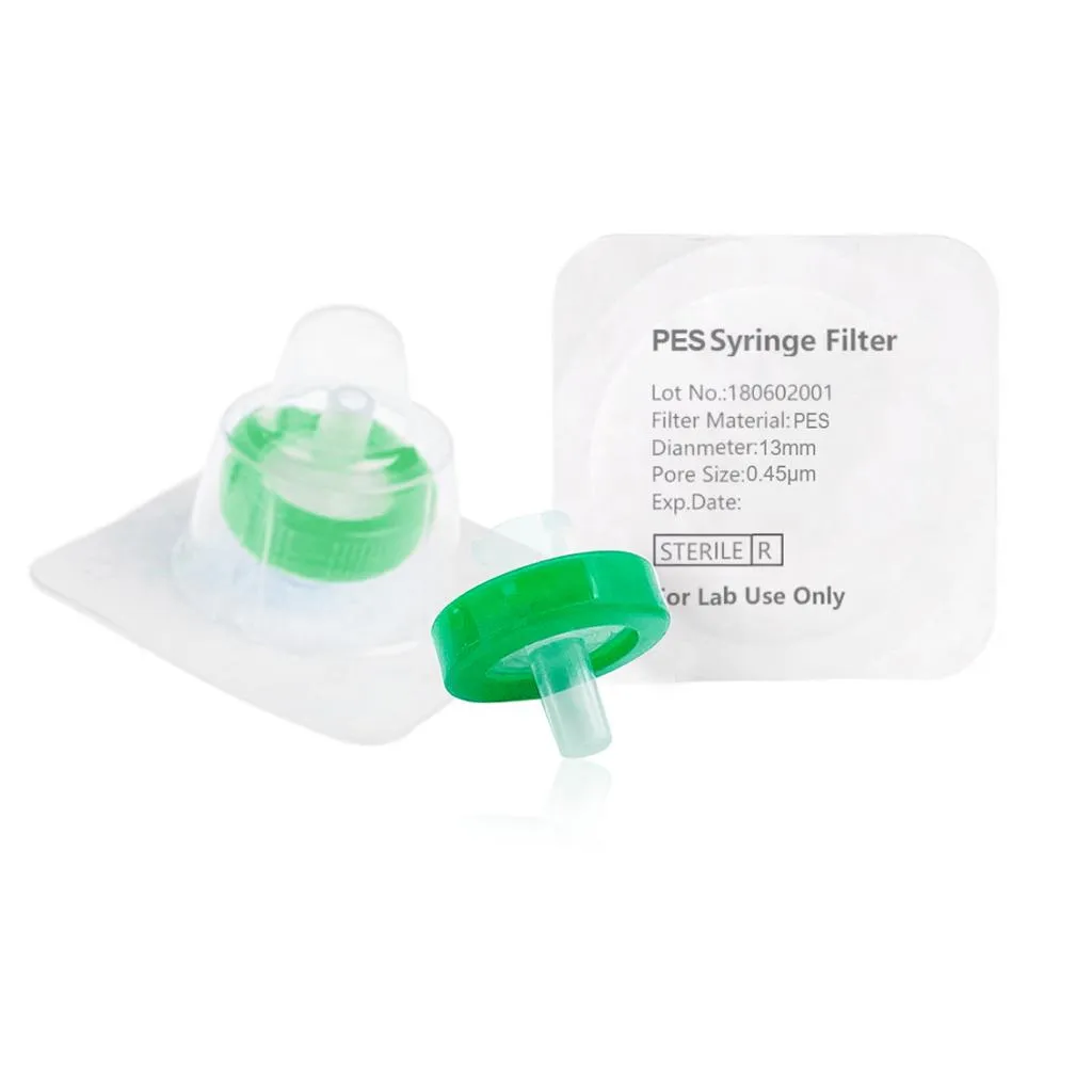 Syringe Filter, PES, Sterile, Dia. 13mm, Pore 0.45µmThumbnail 1
