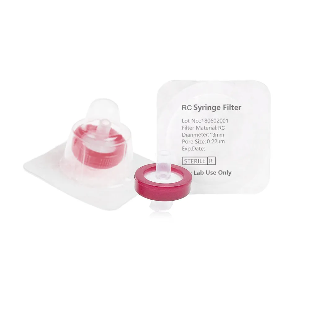 Syringe Filter, RC,  Sterile, Dia. 13mm, Pore 0.22µmThumbnail 1