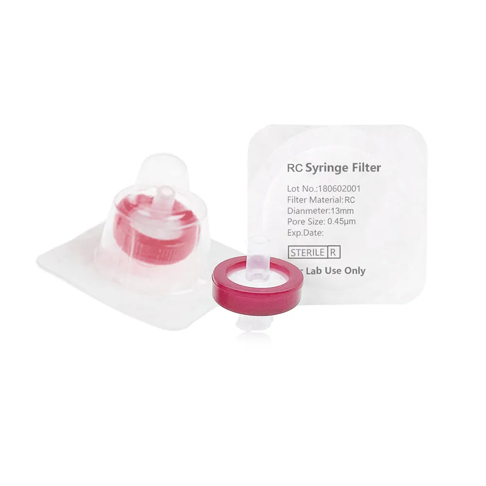 Syringe Filter, RC,  Sterile, Dia. 13mm, Pore 0.45µmThumbnail 1
